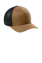 Flexfit Trucker Mesh Cap — Crml/Black