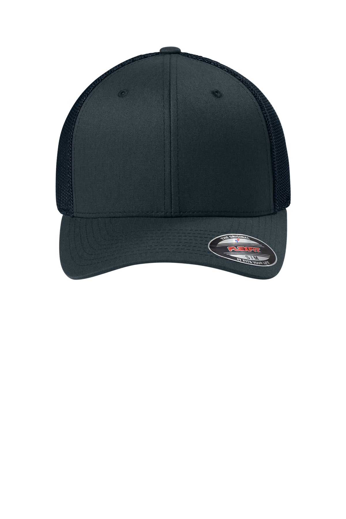 Flexfit Trucker Mesh Cap — Dark Navy