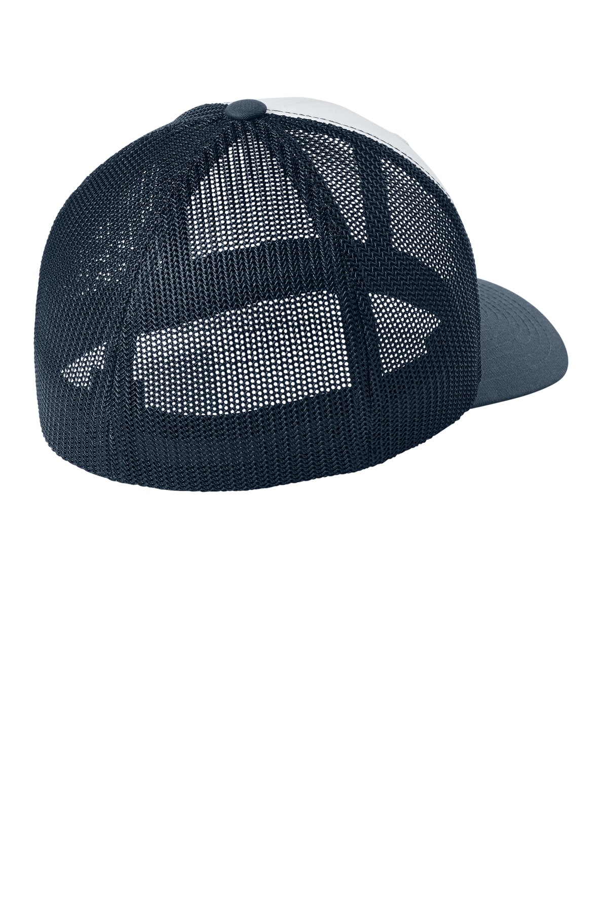 Flexfit Trucker Mesh Cap — Nv/Wh/Nv