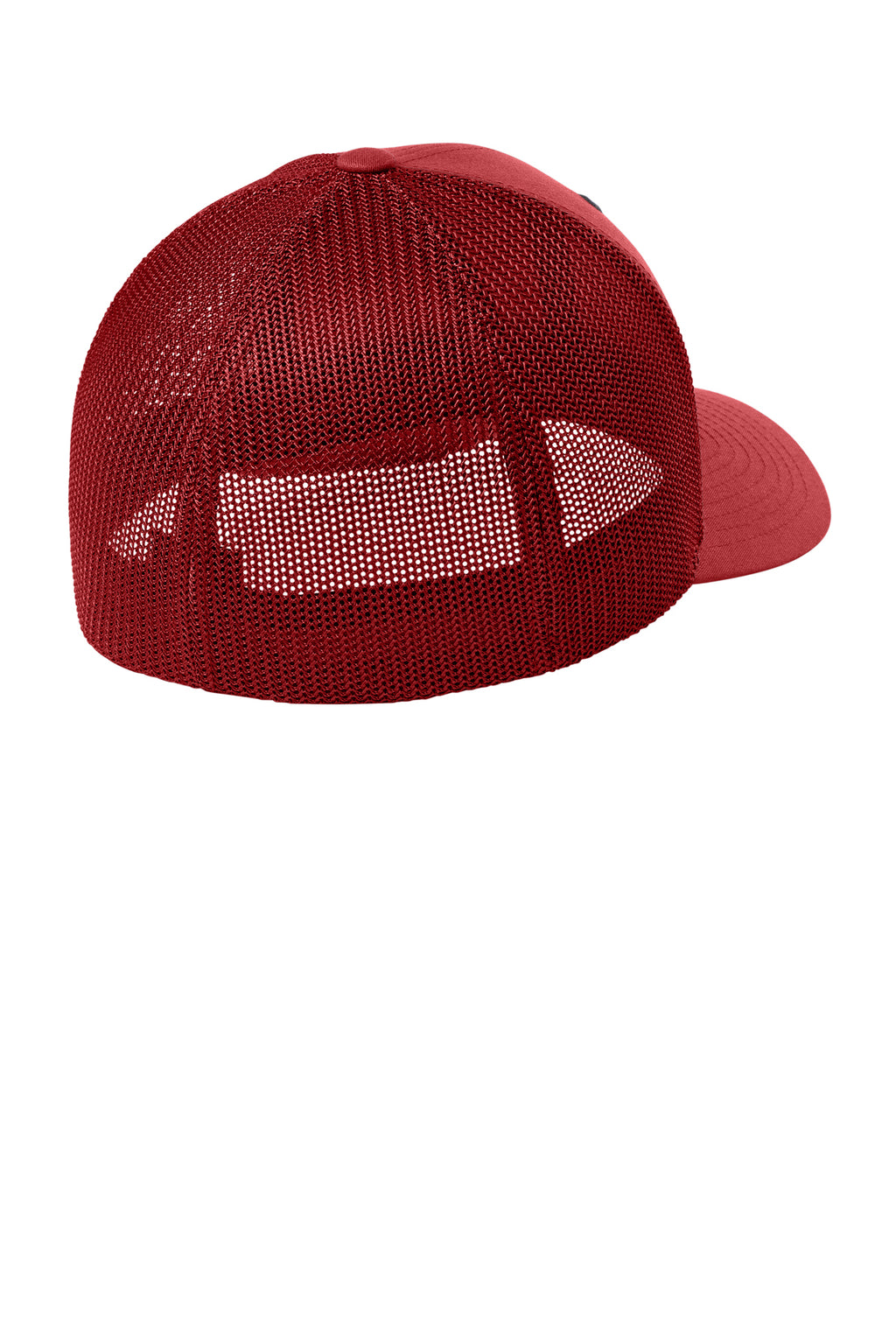 Flexfit Trucker Mesh Cap — Red