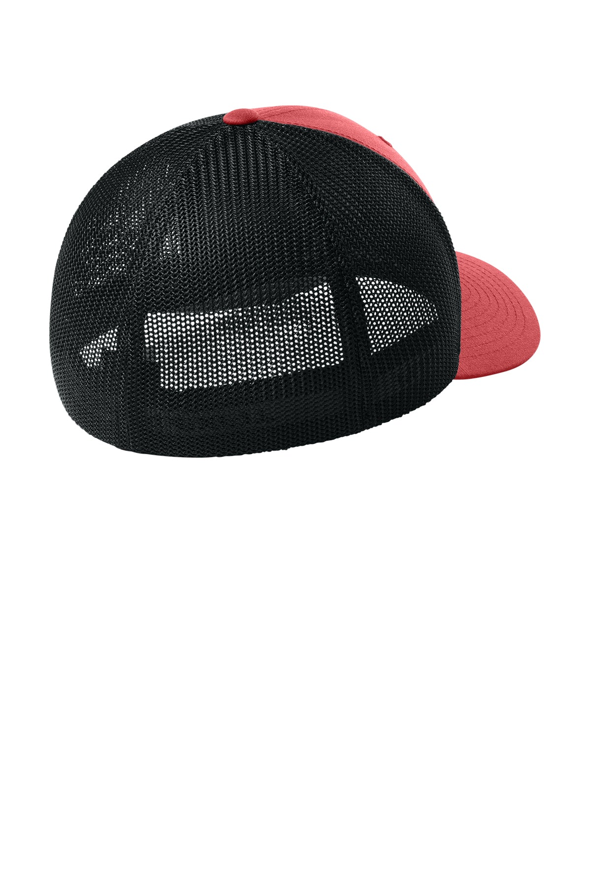 Flexfit Trucker Mesh Cap — Red/Black