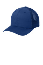 Flexfit Trucker Mesh Cap — Royal