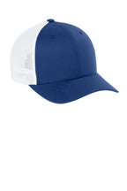 Flexfit Trucker Mesh Cap — Royal/Wht