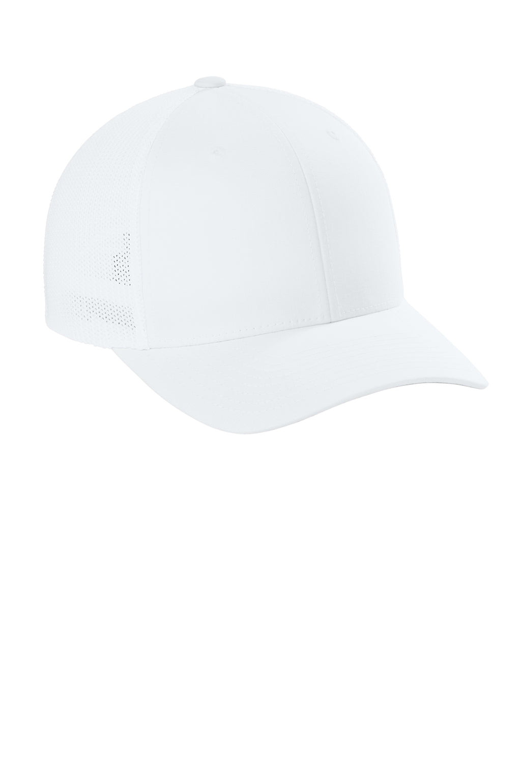 Flexfit Trucker Mesh Cap — White