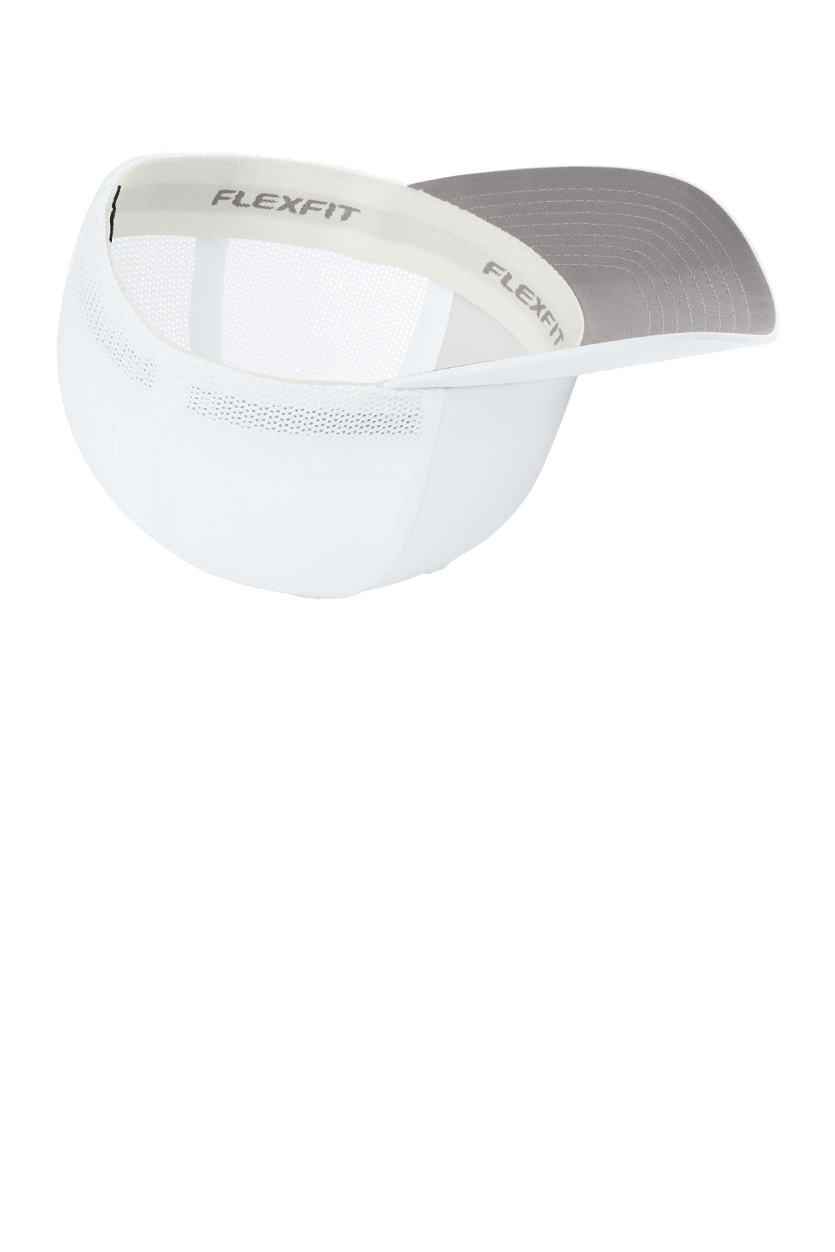 Flexfit Trucker Mesh Cap — White
