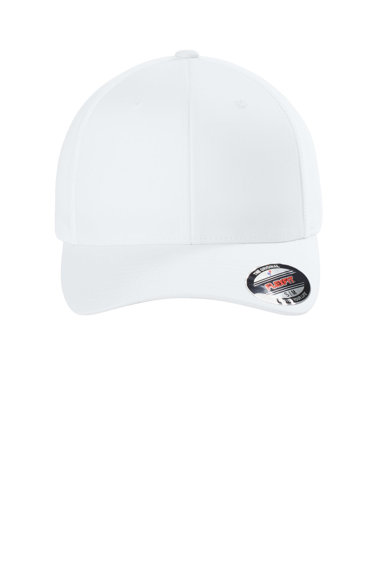Flexfit Trucker Mesh Cap — White