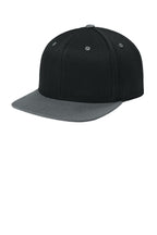 Flexfit 110 Snapback Cap — Black/Grey