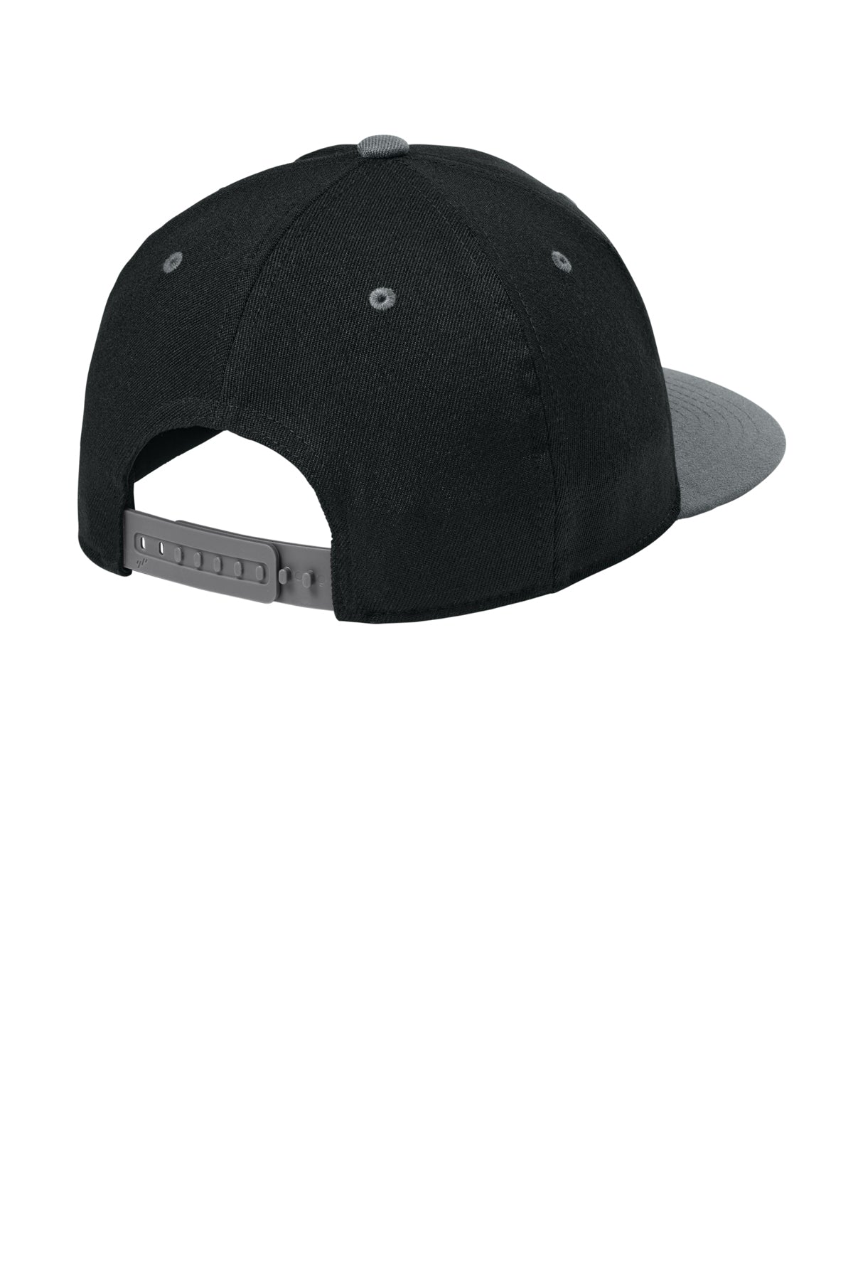 Flexfit 110 Snapback Cap — Black/Grey