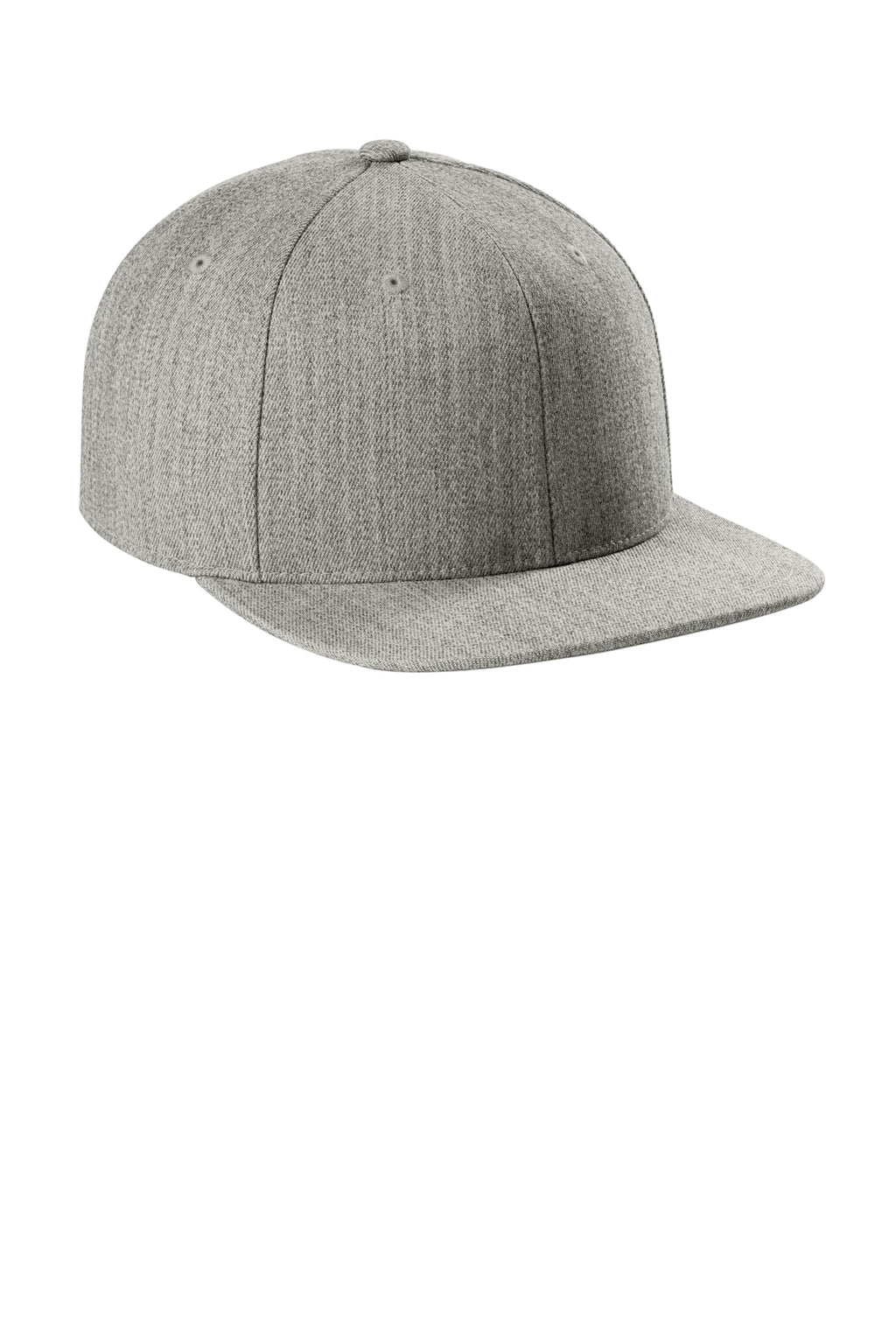 Flexfit 110 Snapback Cap — Hthr Grey