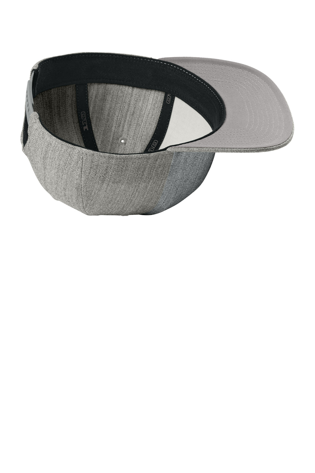 Flexfit 110 Snapback Cap — Hthr Grey