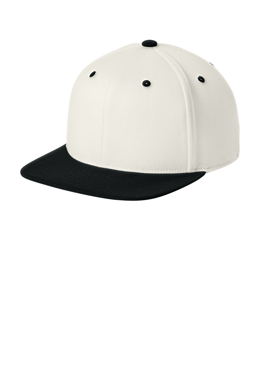 Flexfit 110 Snapback Cap — Nat/Black