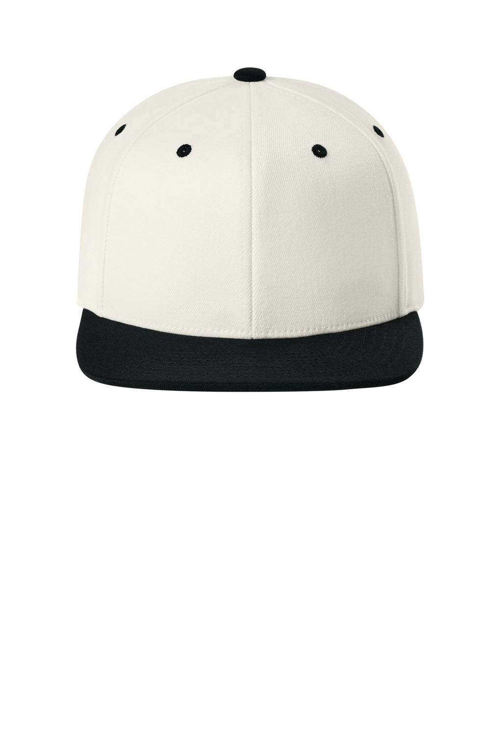 Flexfit 110 Snapback Cap — Nat/Black