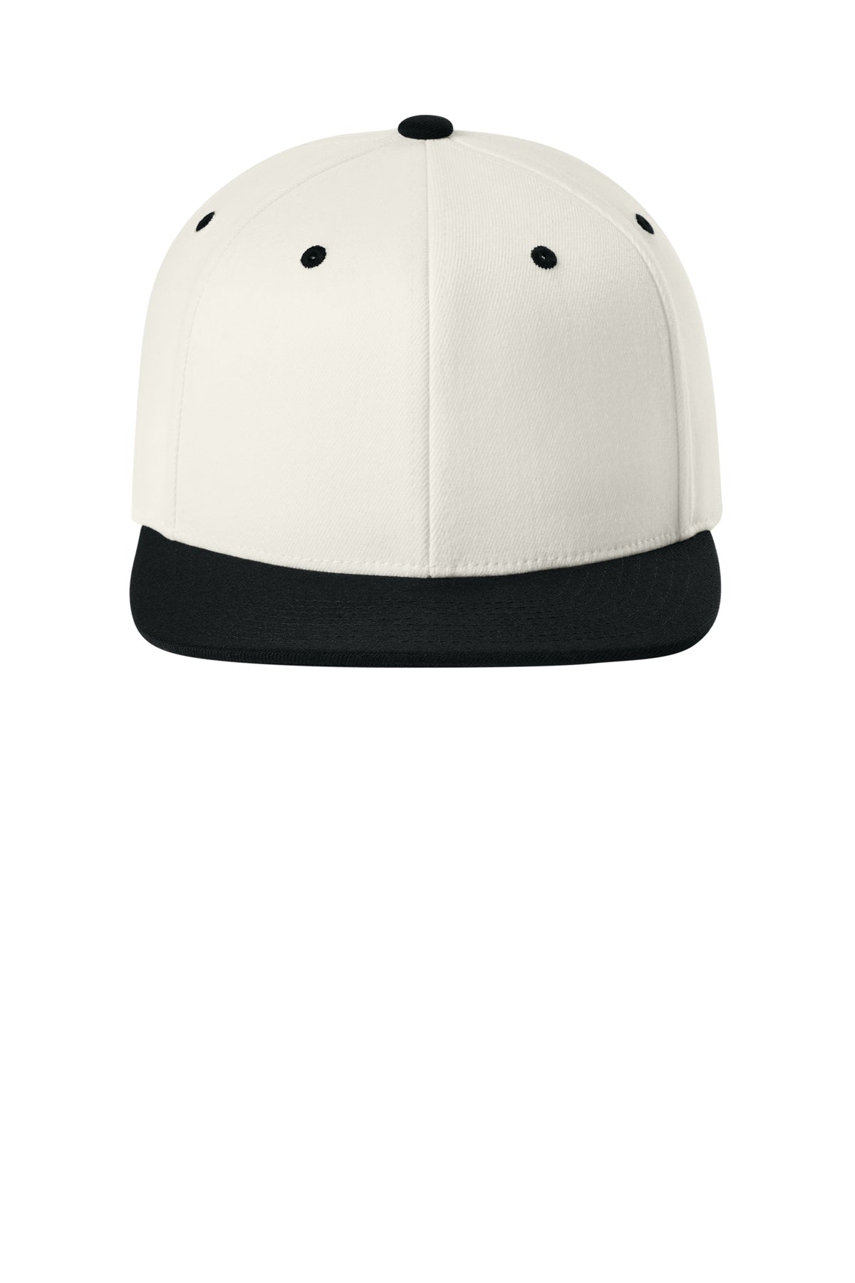 Flexfit 110 Snapback Cap — Nat/Black