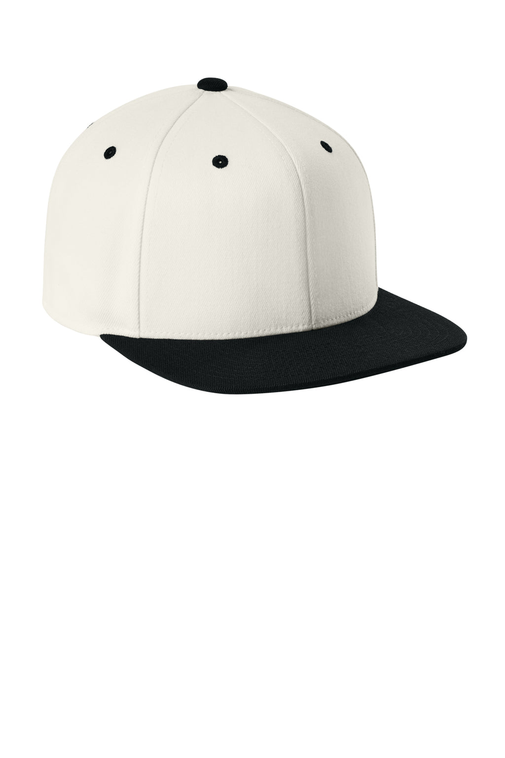 Flexfit 110 Snapback Cap — Nat/Black