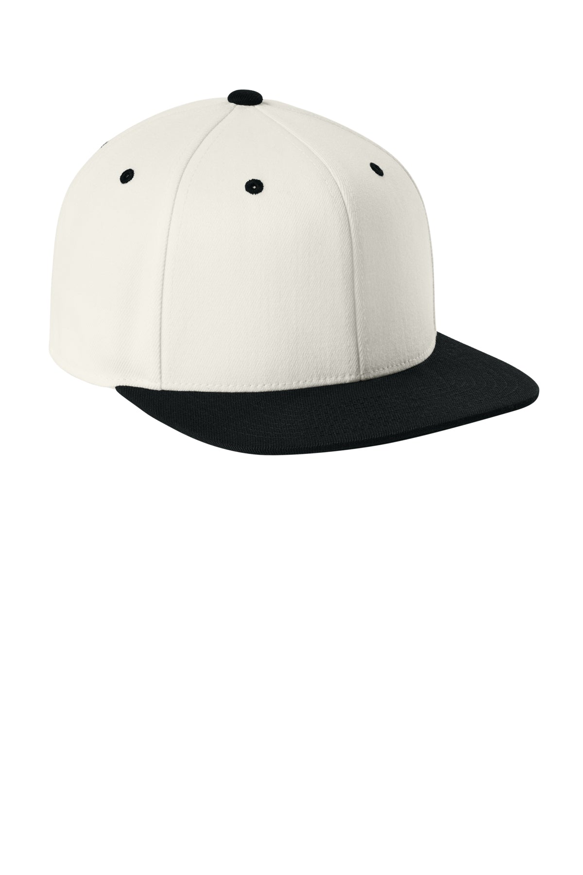 Flexfit 110 Snapback Cap — Nat/Black