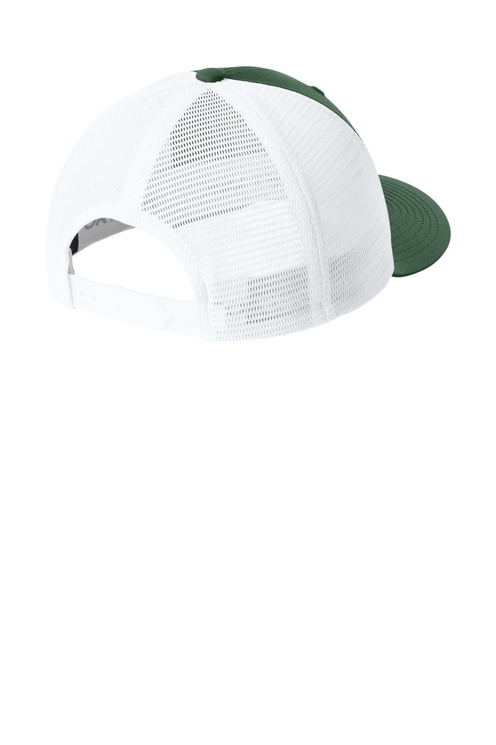 Sport-Tek Stretch-Tek Snapback Trucker — FrGn/White