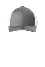 Sport-Tek Stretch-Tek Snapback Trucker — GreyCon/Wh