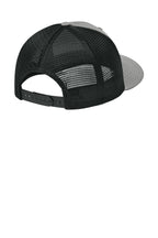 Sport-Tek Stretch-Tek Snapback Trucker — HtGrey/Blk