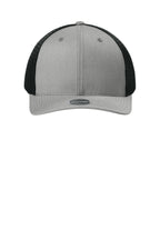 Sport-Tek Stretch-Tek Snapback Trucker — HtGrey/Blk