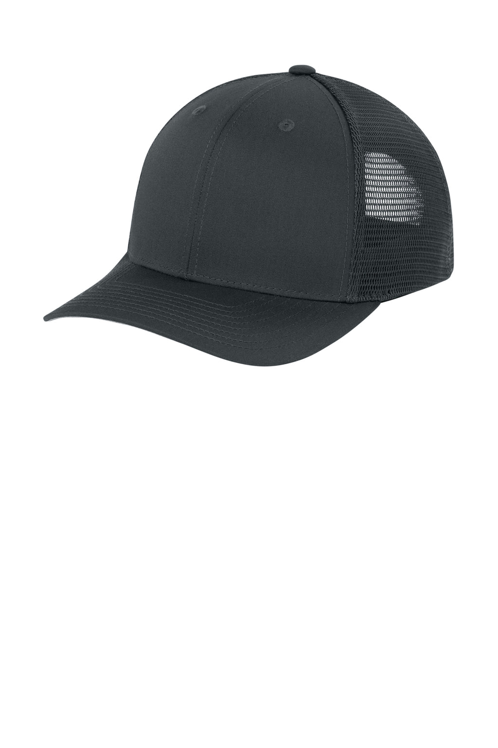Sport-Tek Stretch-Tek Snapback Trucker — IrGry/IrGy