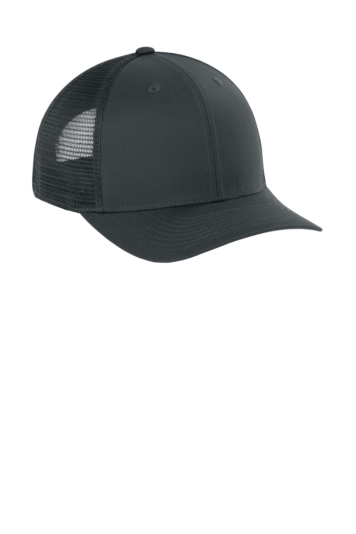 Sport-Tek Stretch-Tek Snapback Trucker — IrGry/IrGy