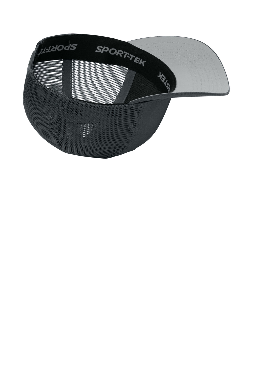 Sport-Tek Stretch-Tek Snapback Trucker — IrGry/IrGy