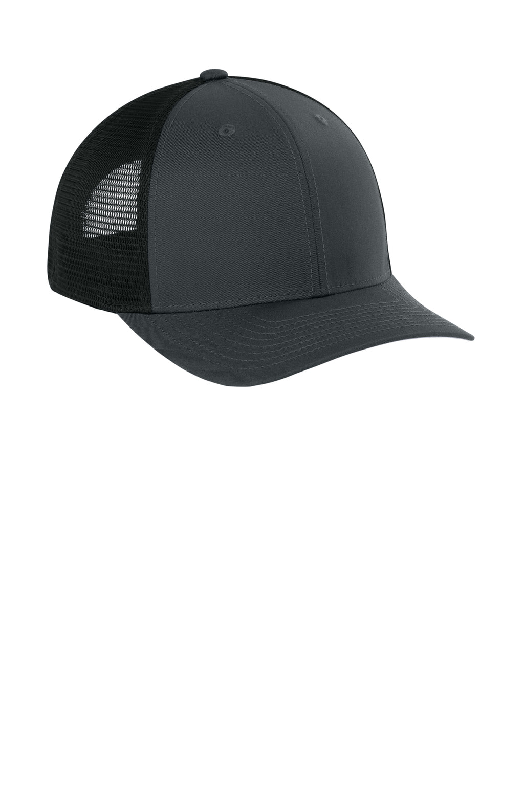 Sport-Tek Stretch-Tek Snapback Trucker — IrGy/Black