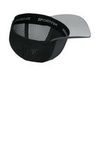 Sport-Tek Stretch-Tek Snapback Trucker — IrGy/Black
