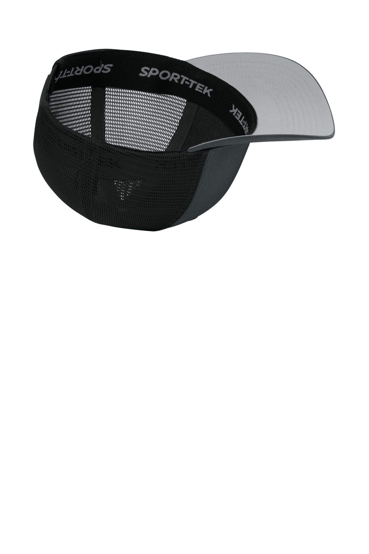 Sport-Tek Stretch-Tek Snapback Trucker — IrGy/Black