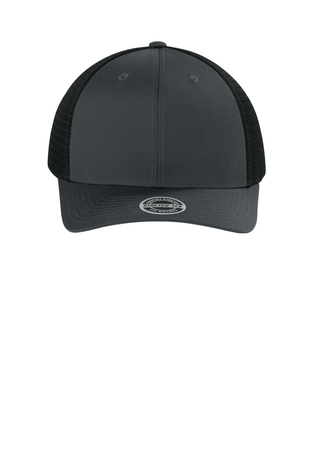 Sport-Tek Stretch-Tek Snapback Trucker — IrGy/Black