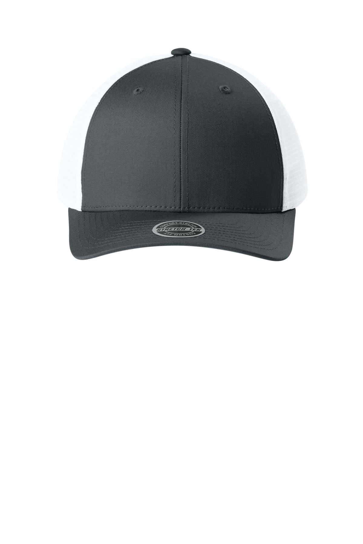 Sport-Tek Stretch-Tek Snapback Trucker — IrGy/White