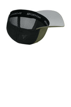 Sport-Tek Stretch-Tek Snapback Trucker — OvDrbGn/Bk
