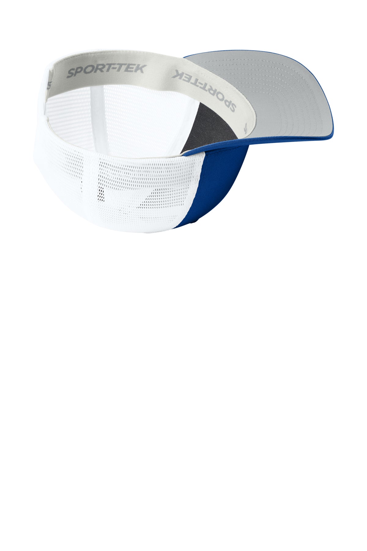 Sport-Tek Stretch-Tek Snapback Trucker — TRy/White
