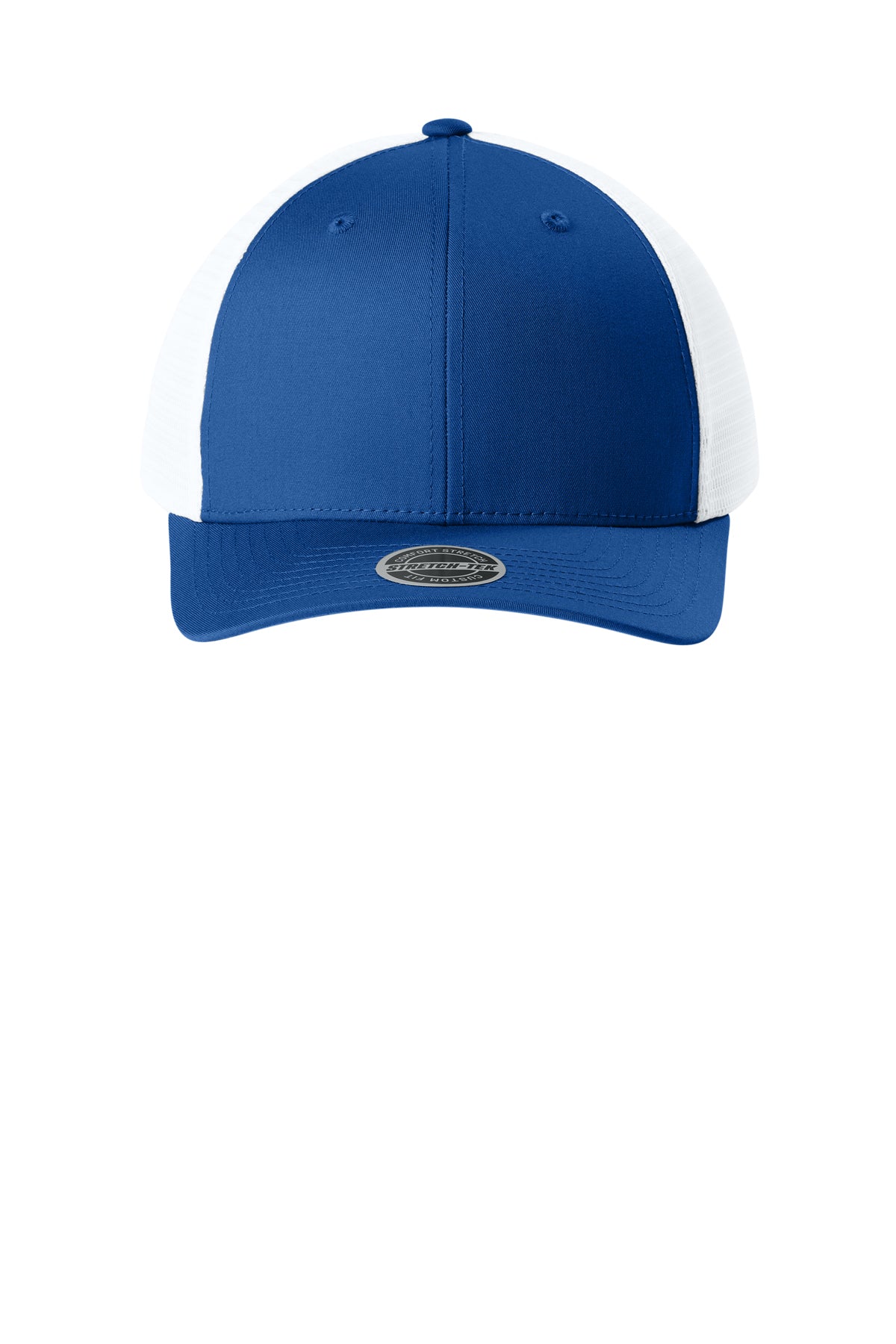 Sport-Tek Stretch-Tek Snapback Trucker — TRy/White