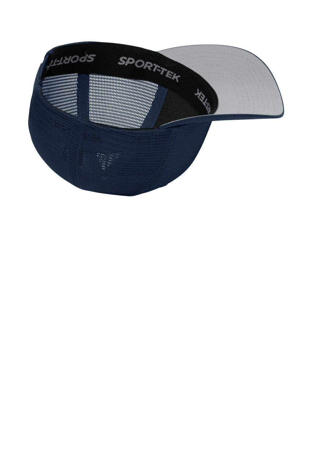 Sport-Tek Stretch-Tek Snapback Trucker — TrNv/TrNv