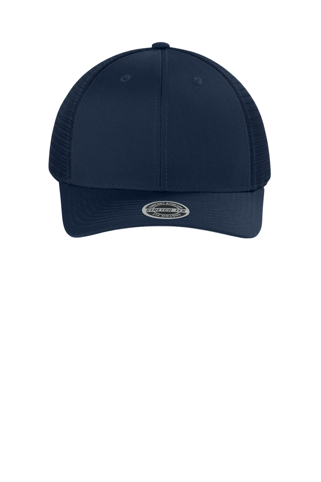 Sport-Tek Stretch-Tek Snapback Trucker — TrNv/TrNv