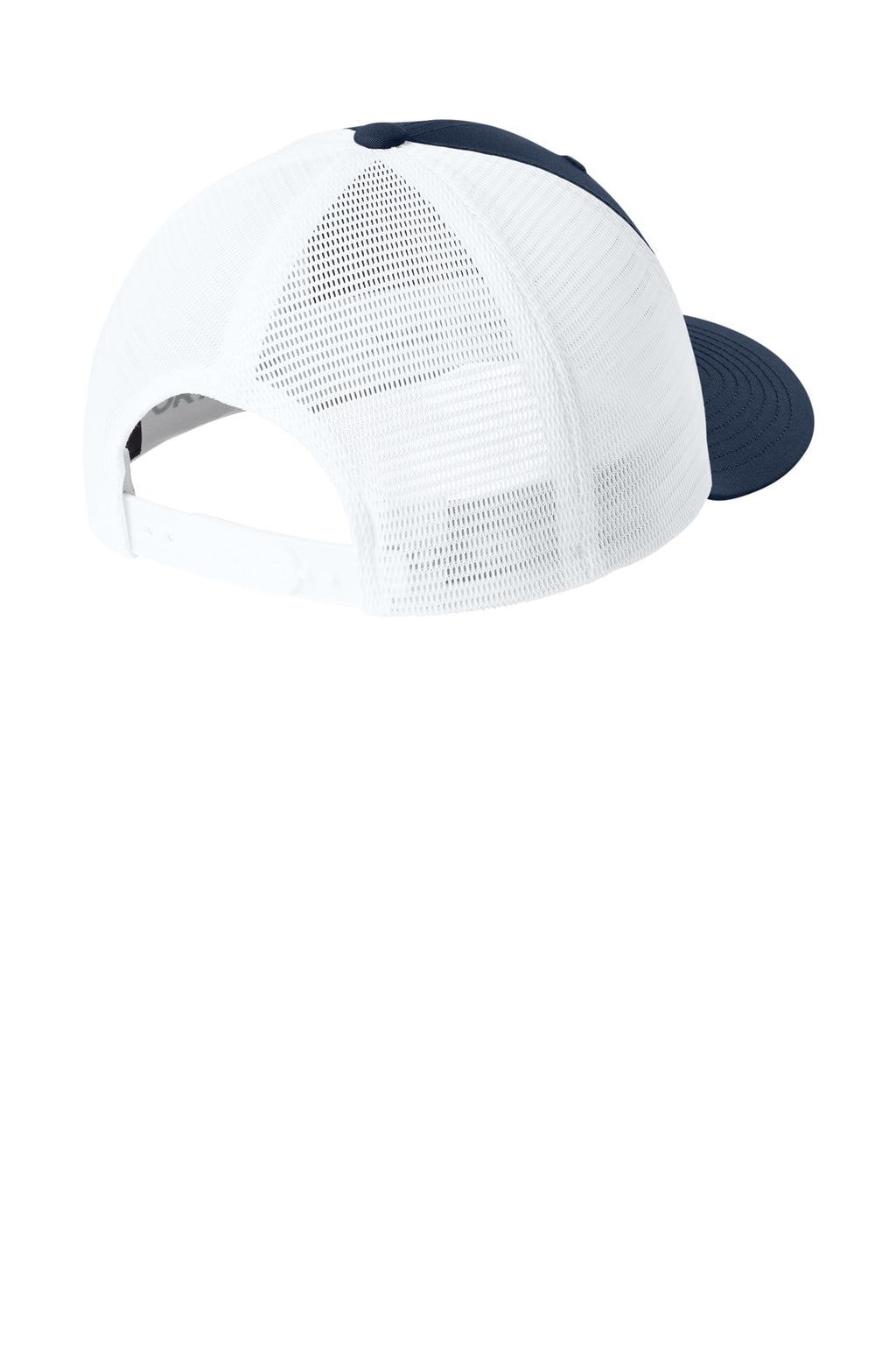 Sport-Tek Stretch-Tek Snapback Trucker — TrNv/White