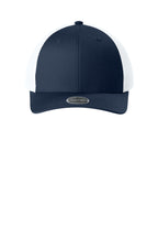 Sport-Tek Stretch-Tek Snapback Trucker — TrNv/White