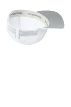 Sport-Tek Stretch-Tek Snapback Trucker — Wht/Wht
