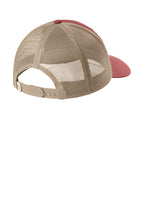 Comfort Colors Sunwashed Trucker Cap — Crimson