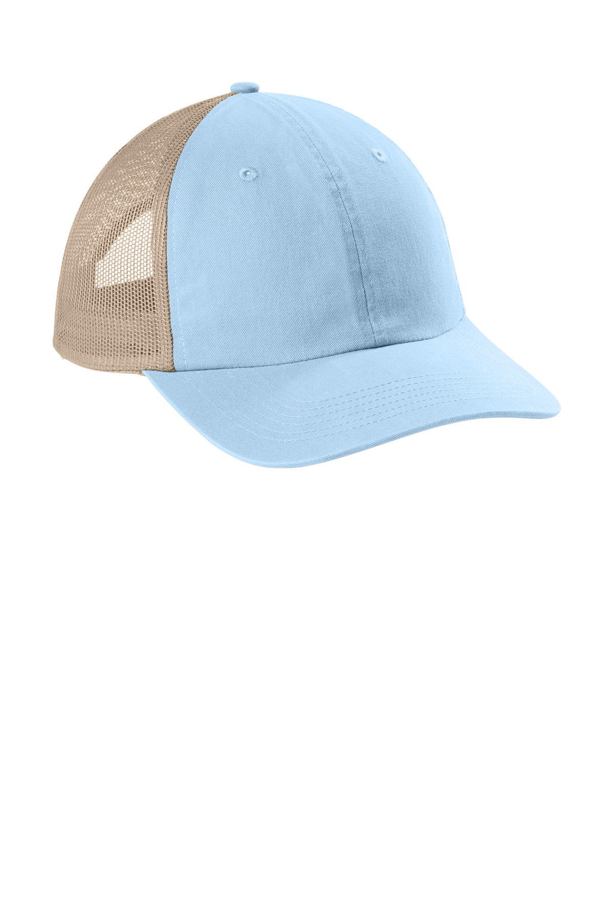 Comfort Colors Sunwashed Trucker Cap — Hydrangea