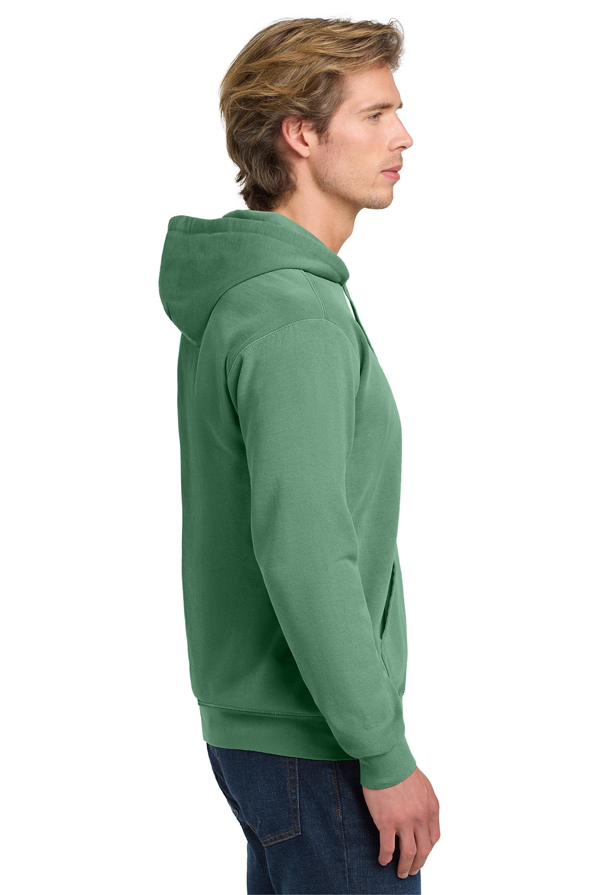 Comfort Colors Ring Spun Hooded Sweatshirt 1567 — Light Green