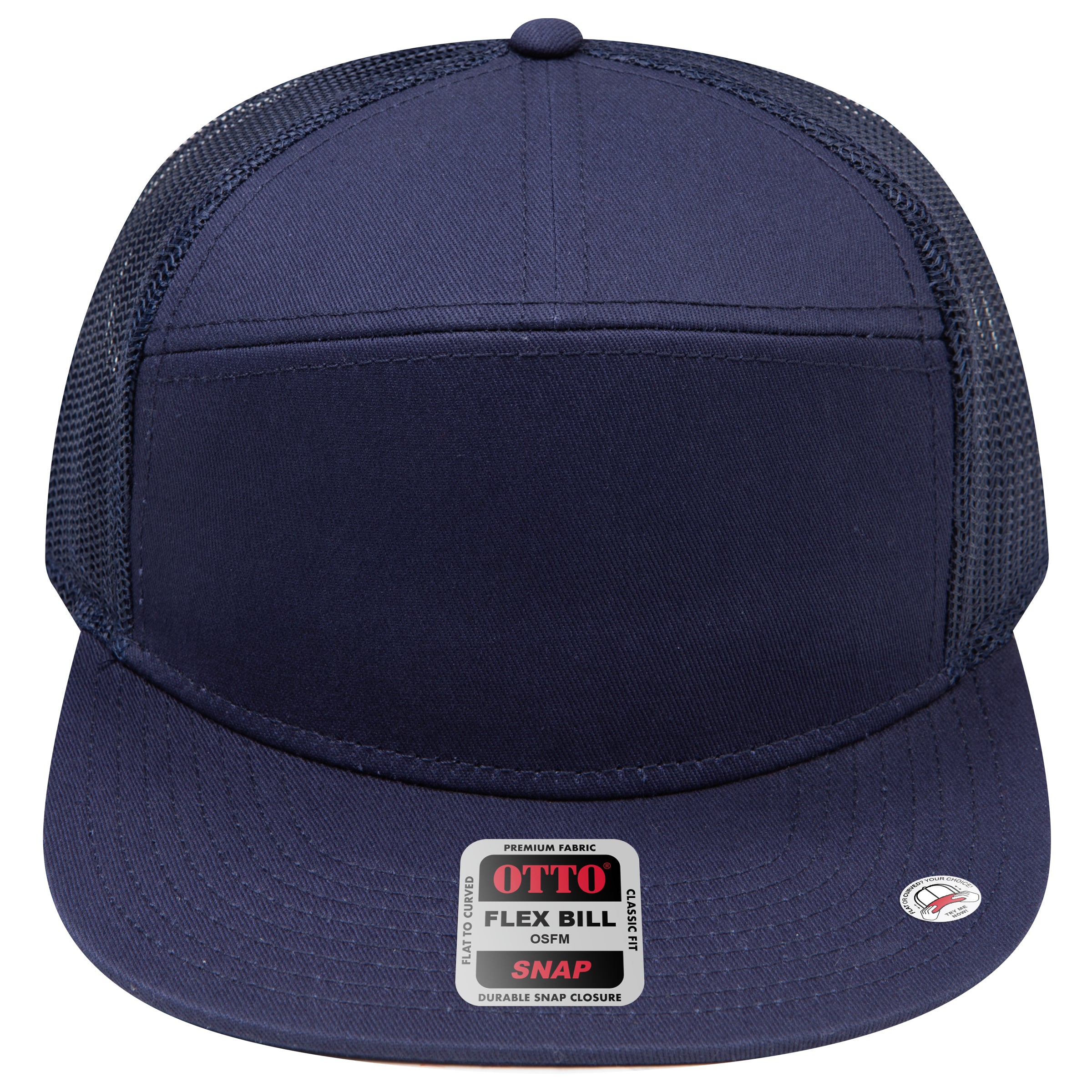 OTTO 172-1298 seven panel trucker in Navy