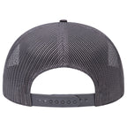 OTTO 172-1298 seven panel trucker in Charcoal Gray