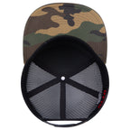 OTTO 172-1298 seven panel trucker in Green Camo