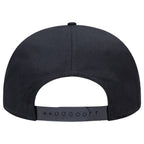 OTTO 177-1331 seven panel flat bill in Black