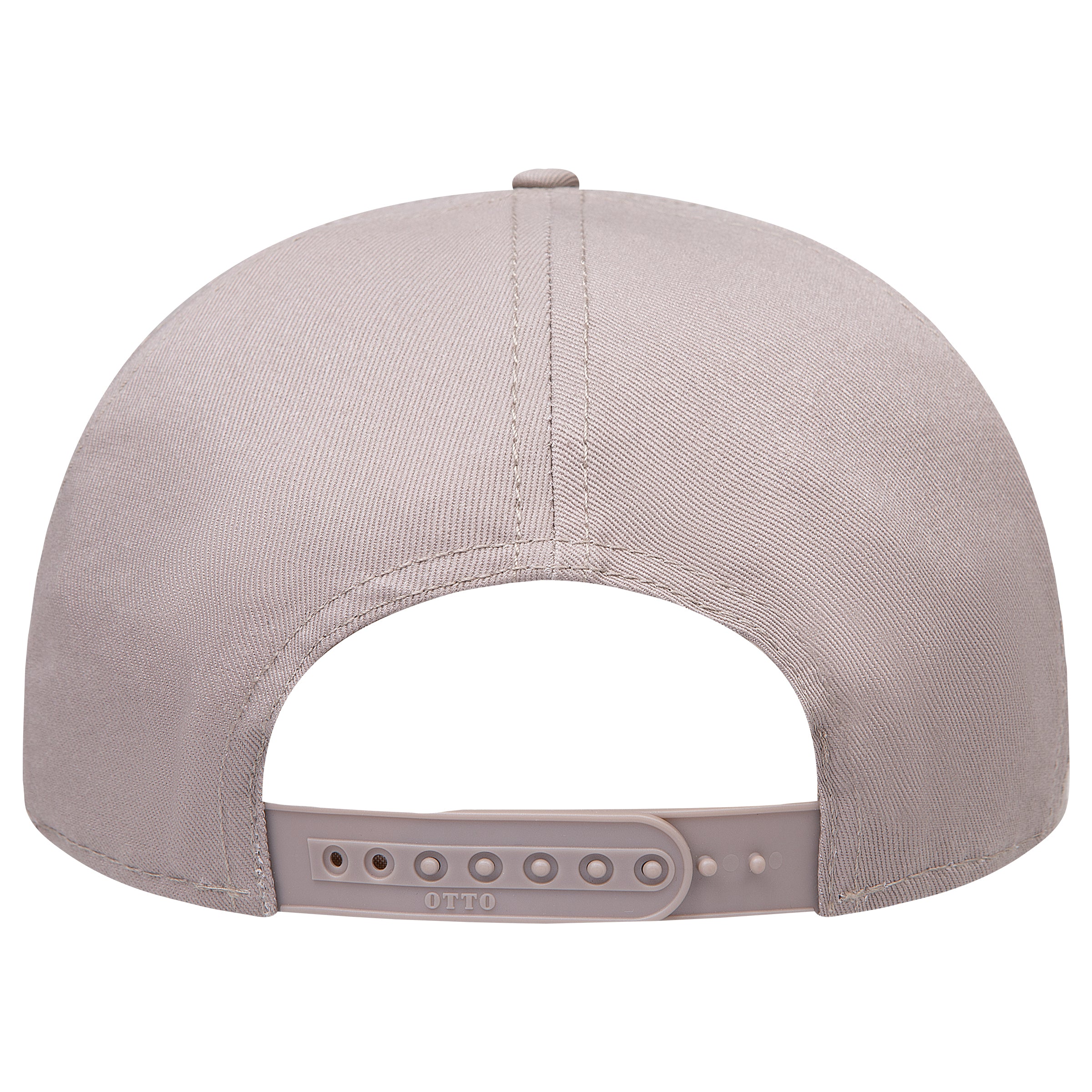 OTTO 177-1331 seven panel flat bill in Dark Khaki