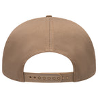 OTTO 177-1331 seven panel flat bill in Coyote Brown