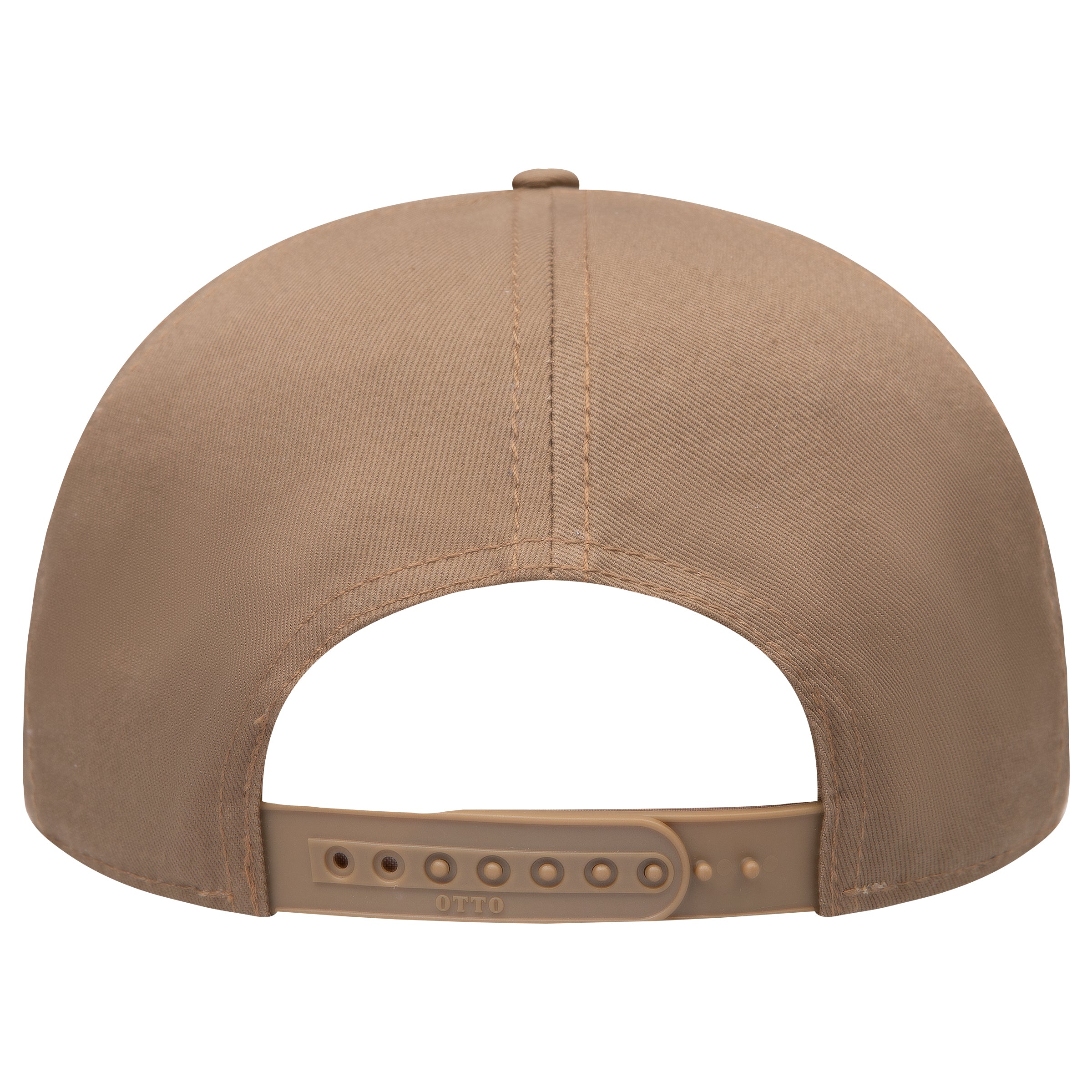 OTTO 177-1331 seven panel flat bill in Coyote Brown