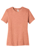 BELLA+CANVAS Women's Relaxed CVC Tee BC6400CVC — Heather Sunset